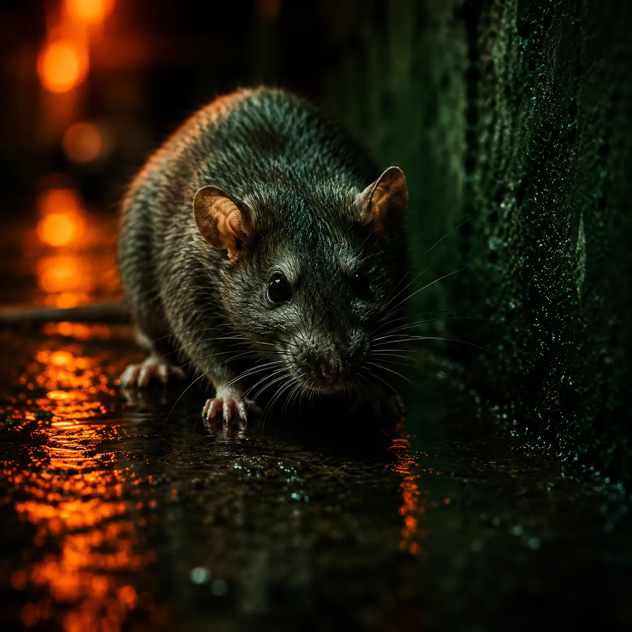Controle profissional de ratos