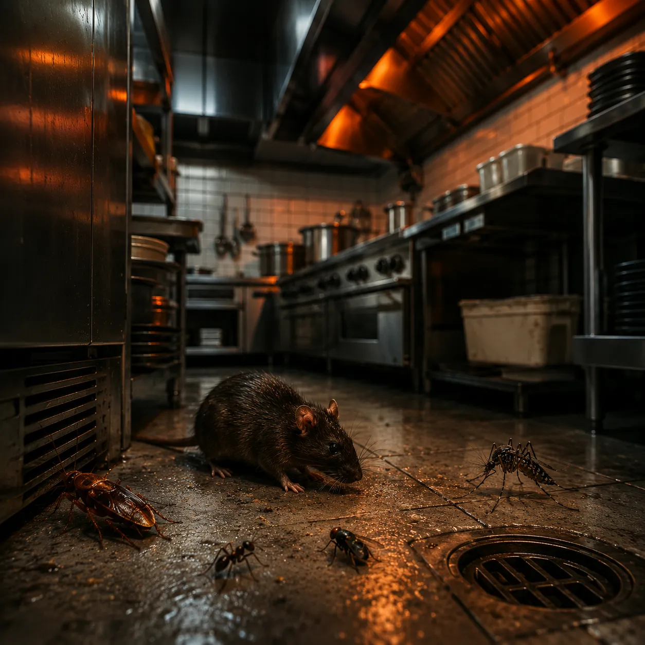 Controle de pragas para cozinhas industriais no Rio de Janeiro