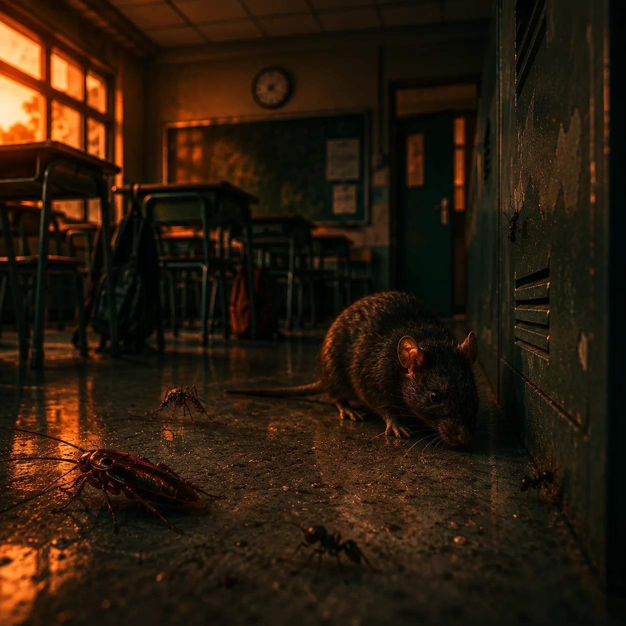 Controle de pragas para escolas no Rio de Janeiro